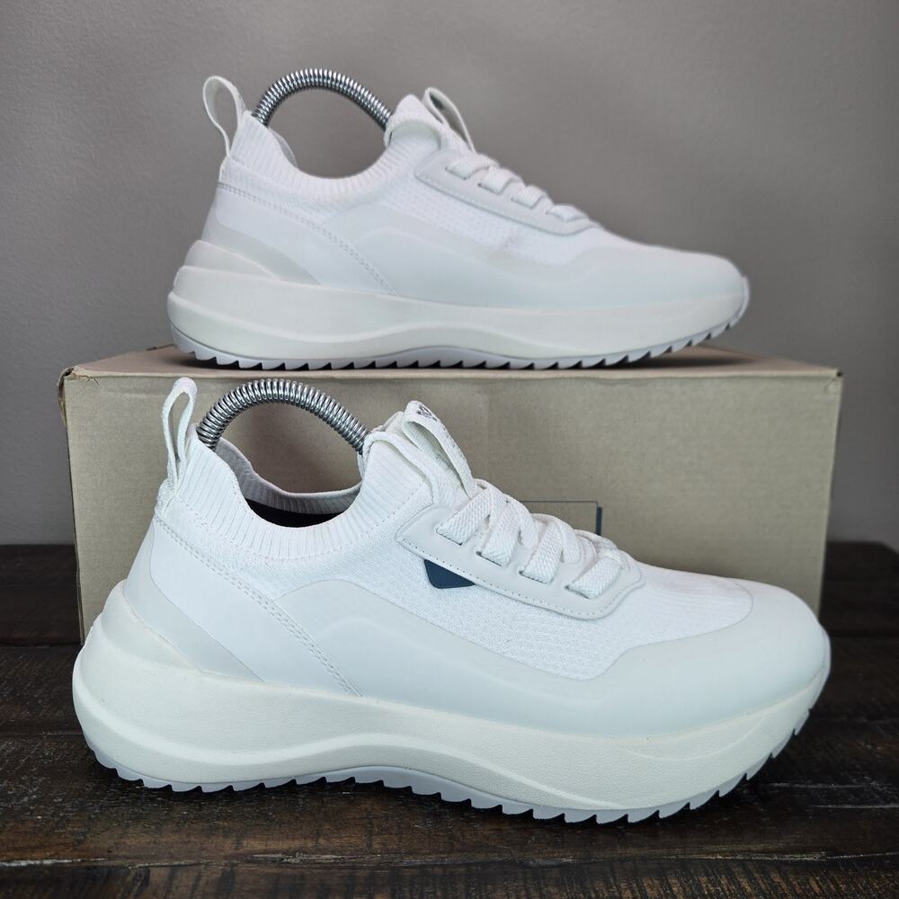 Vessi Stormburst Lowtop Womens Size 8 Waterproof Shoes Sneakers Hiking White